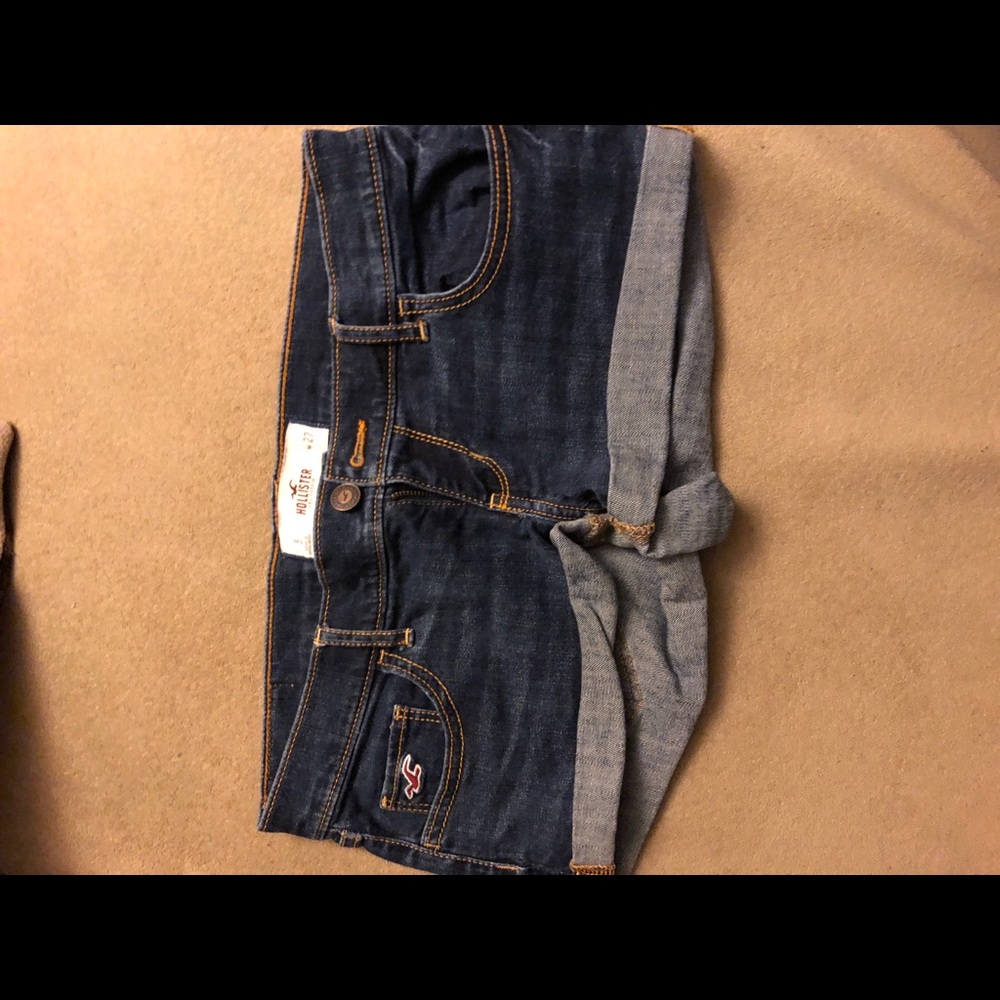 Hollister jean shorts